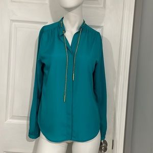 MICHAEL Michael Kors
Women's Teal Chain Detail Blouse